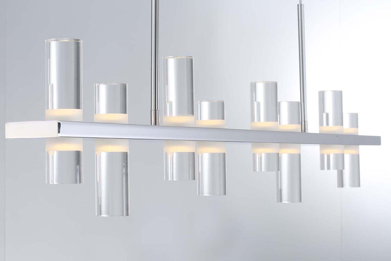 Eurofase 33723-013 LED Chandelier, Chrome