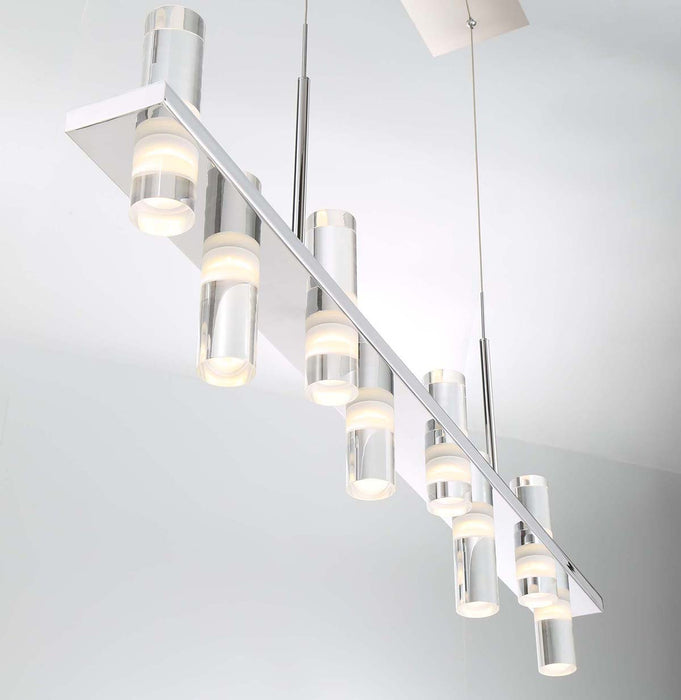 Eurofase 33723-013 LED Chandelier, Chrome