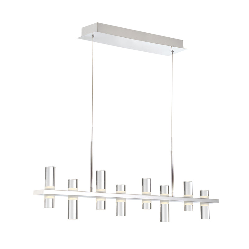 Eurofase 33723-013 LED Chandelier, Chrome
