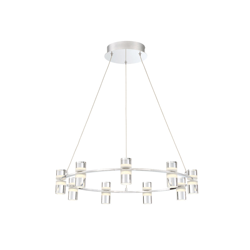 Eurofase 33724-010 LED Chandelier, Chrome