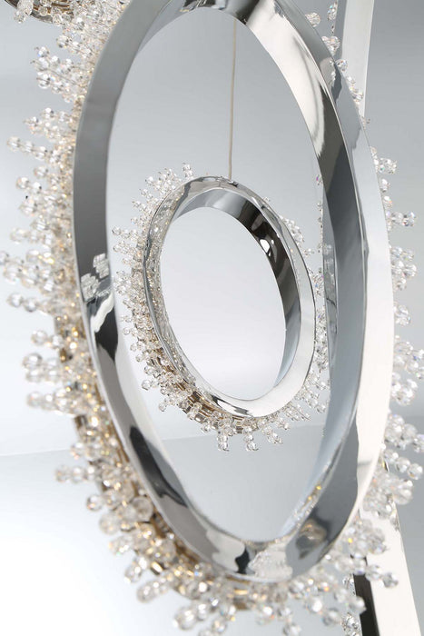 Eurofase 33732-015 LED Chandelier, Chrome