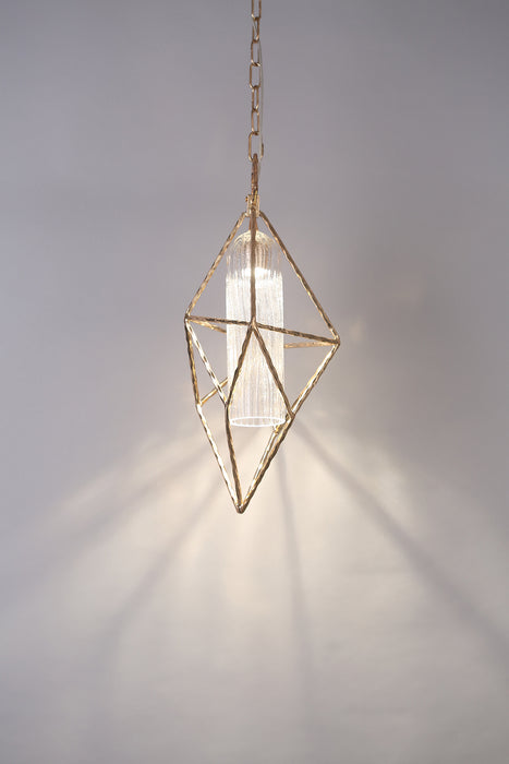Eurofase 33758-015 LED Pendant, Rose Gold
