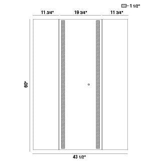 Eurofase 34001-011 LED Mirror, Mirror