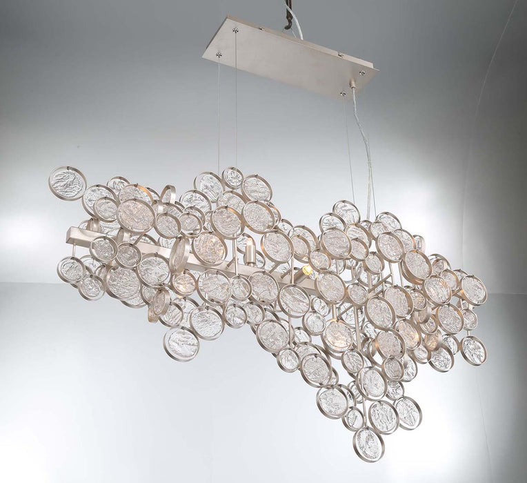 Eurofase 34031-018 12 Light Chandelier, Chrome