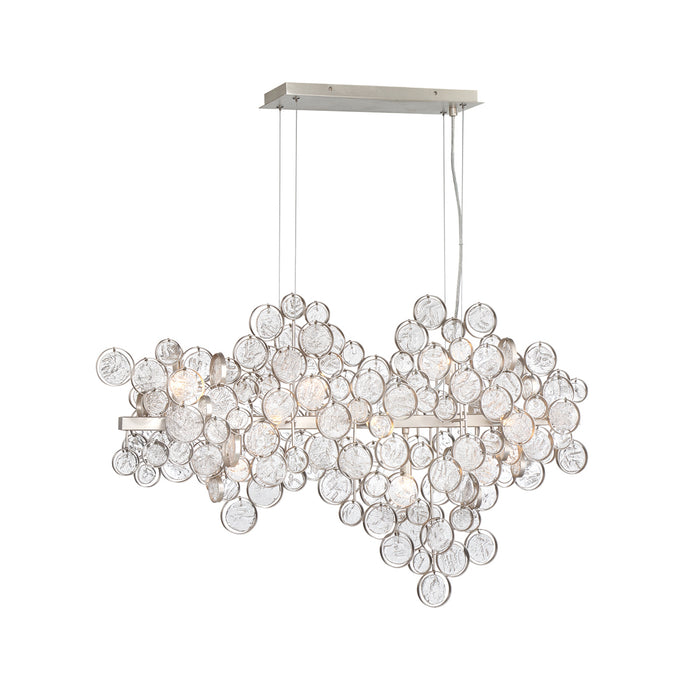Eurofase 34031-018 12 Light Chandelier, Chrome