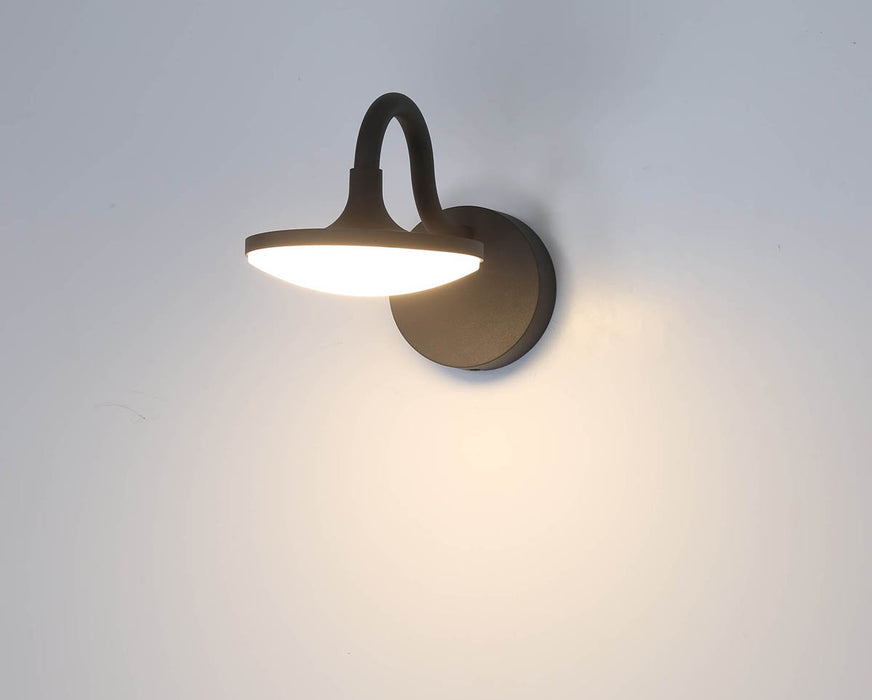 Eurofase 34119-013 LED Outdoor Wall Mount, Graphite Grey