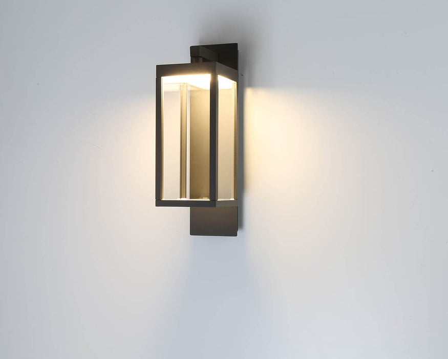 Eurofase 34125-014 LED Outdoor Wall Mount, Graphite Grey