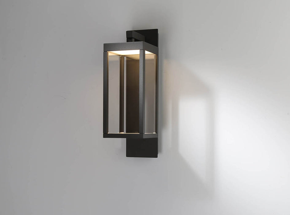 Eurofase 34125-014 LED Outdoor Wall Mount, Graphite Grey