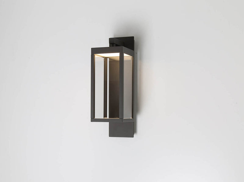 Eurofase 34125-014 LED Outdoor Wall Mount, Graphite Grey