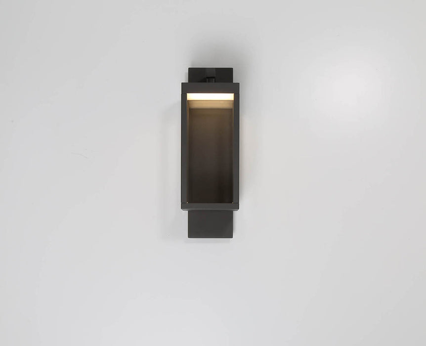 Eurofase 34125-014 LED Outdoor Wall Mount, Graphite Grey