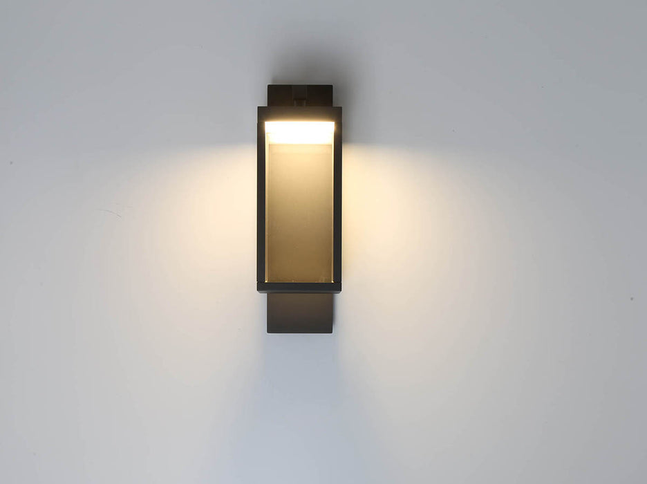 Eurofase 34125-014 LED Outdoor Wall Mount, Graphite Grey