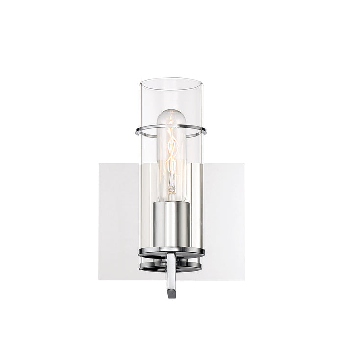 Eurofase 34133-019 One Light Wall Sconce, Chrome