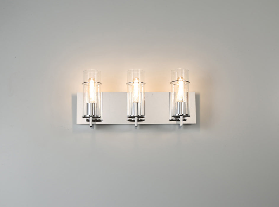 Eurofase 34134-016 Three Light Bathbar, Chrome