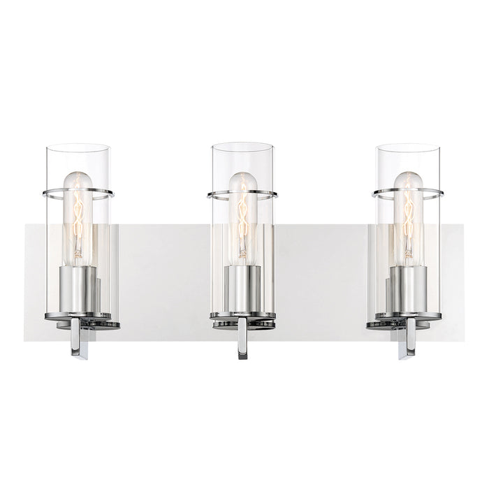 Eurofase 34134-016 Three Light Bathbar, Chrome