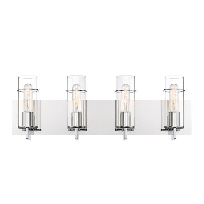 Eurofase 34135-013 Four Light Bathbar, Chrome