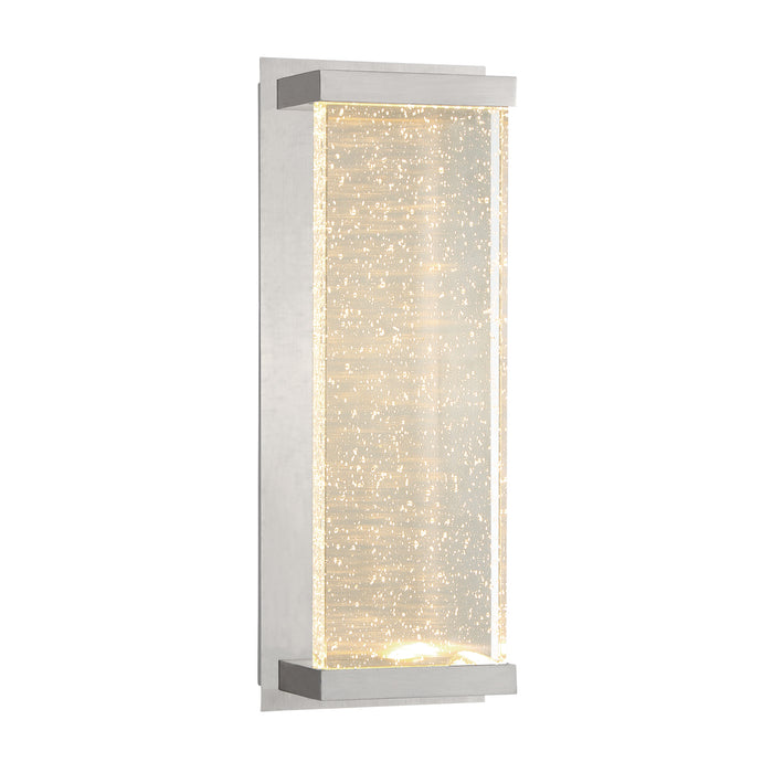 Eurofase 34138-014 LED Outdoor Wall Mount, Satin Nickel