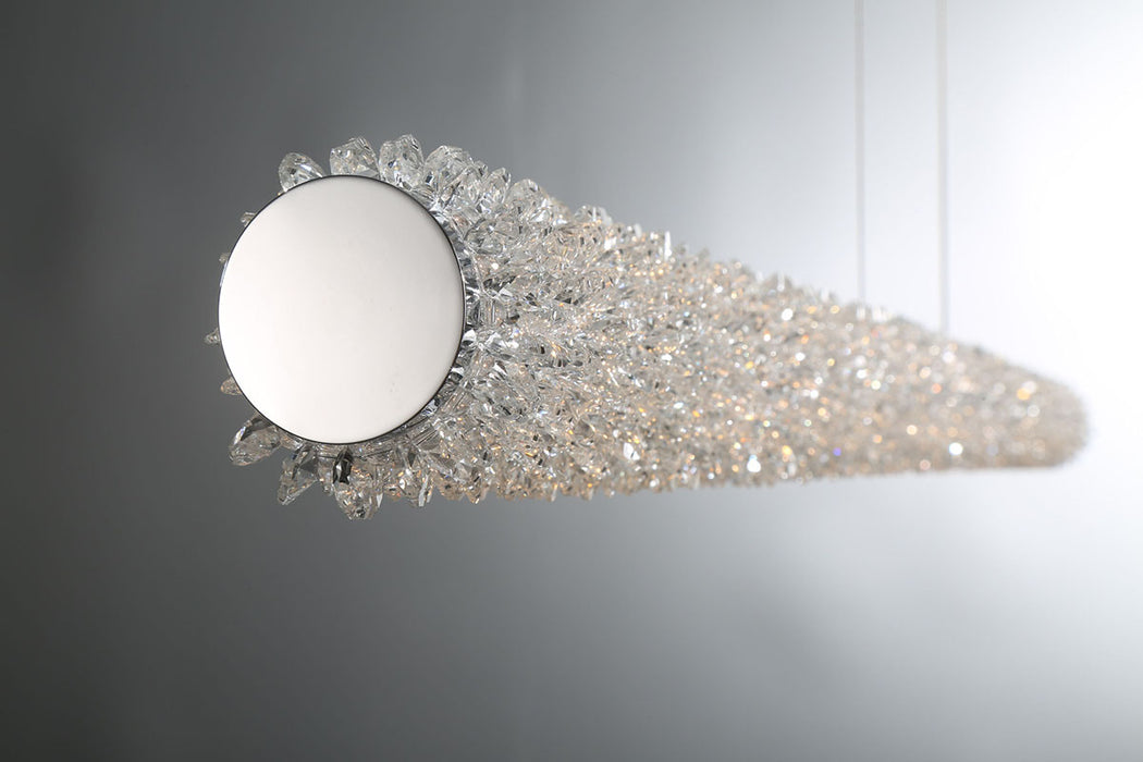 Eurofase 34155-011 LED Chandelier, Chrome