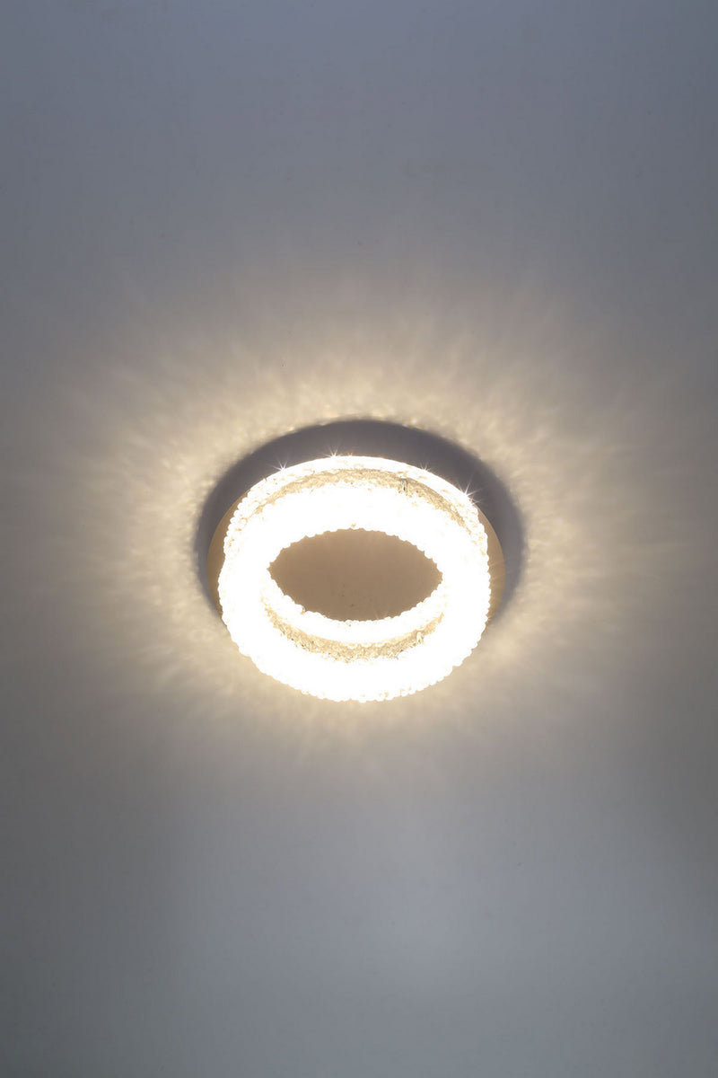 Eurofase 34159-019 LED Flush Mount, Chrome