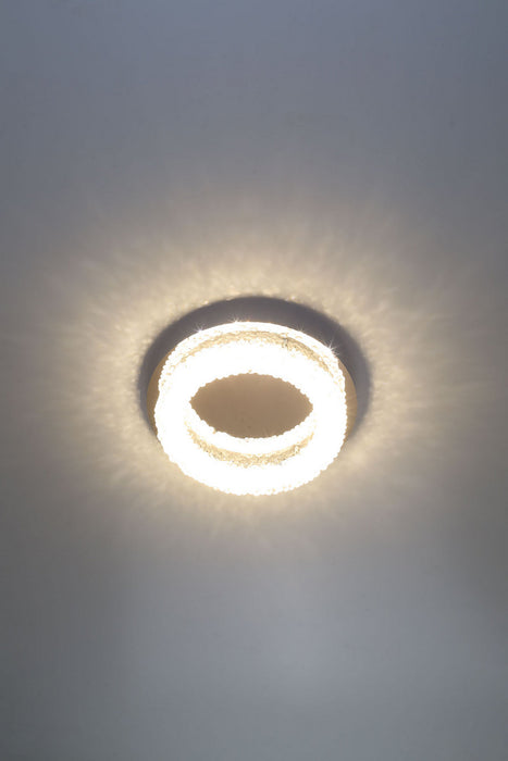 Eurofase 34159-019 LED Flush Mount, Chrome