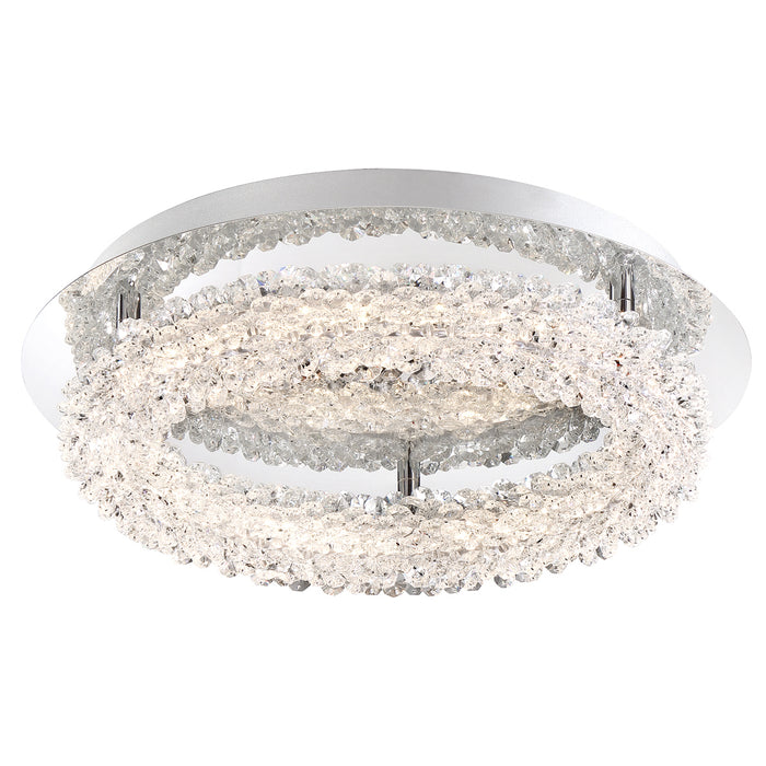 Eurofase 34159-019 LED Flush Mount, Chrome