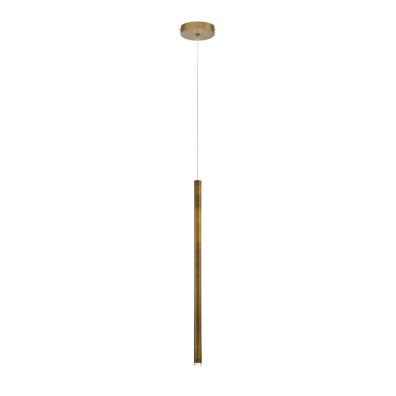 Eurofase 34165-027 LED Pendant, Brass