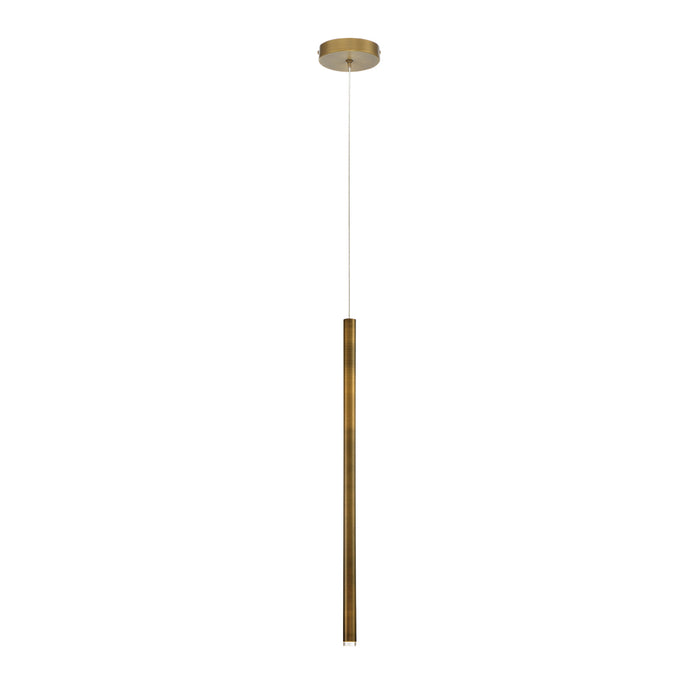 Eurofase 34165-027 LED Pendant, Brass