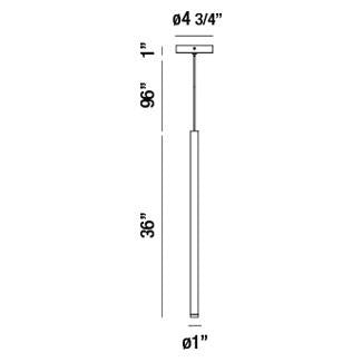 Eurofase 34166-048 LED Pendant, Black