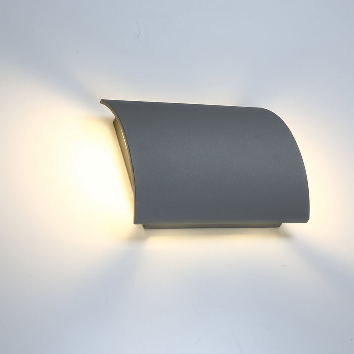 Eurofase 34174-012 LED Wall Mount, Marine Grey