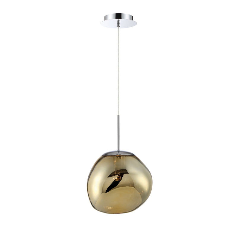 Eurofase 34287-033 One Light Pendant, Chrome