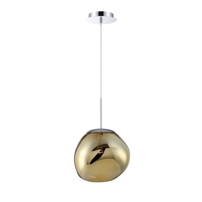 Eurofase 34287-033 One Light Pendant, Chrome