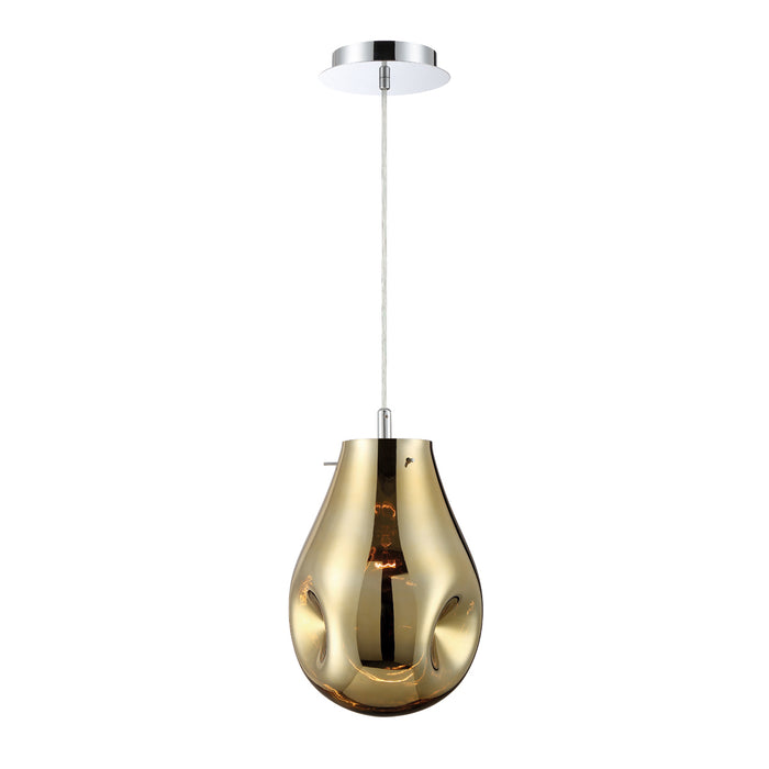 Eurofase 34288-030 One Light Pendant, Chrome