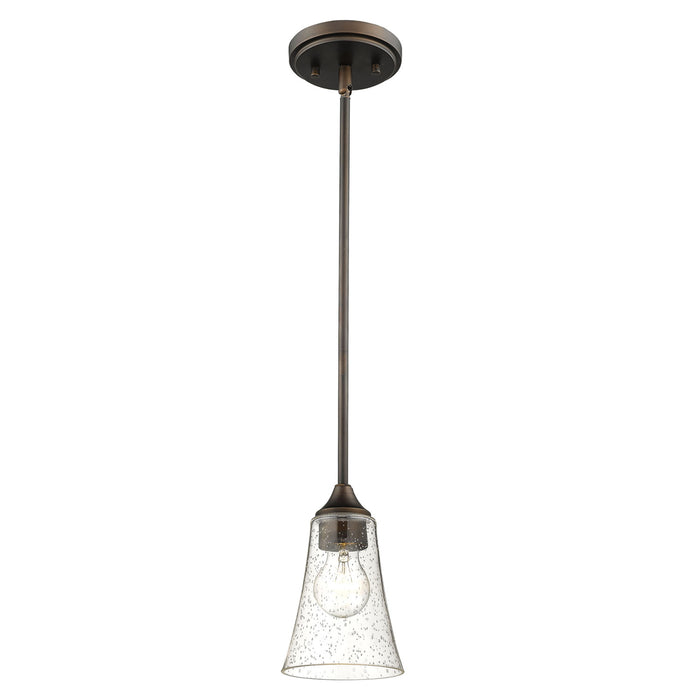 Millennium 1461-RBZ One Light Mini Pendant, Rubbed Bronze