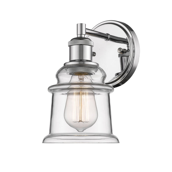 Millennium 2341-CH One Light Wall Sconce, Chrome