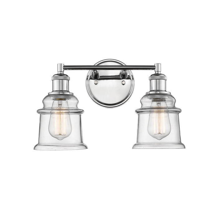 Millennium 2342-CH Two Light Vanity, Chrome