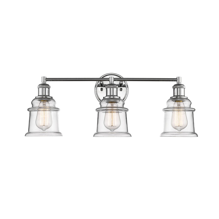 Millennium 2343-CH Three Light Vanity, Chrome