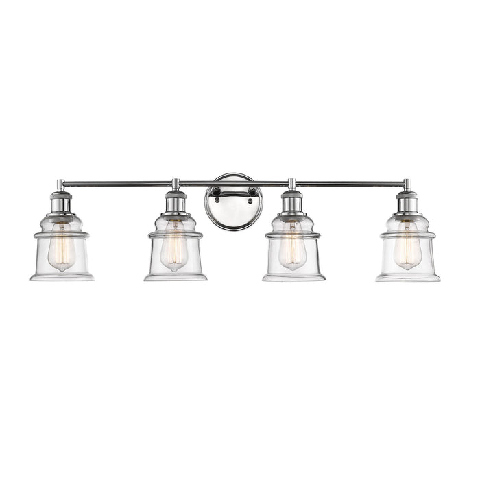 Millennium 2344-CH Four Light Vanity, Chrome