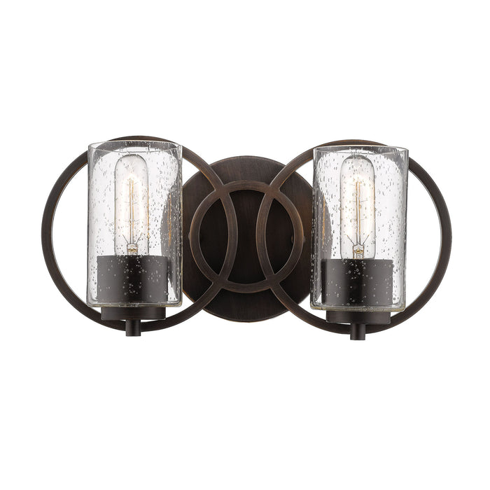 Millennium 2362-RBZ Two Light Vanity, Rubbed Bronze