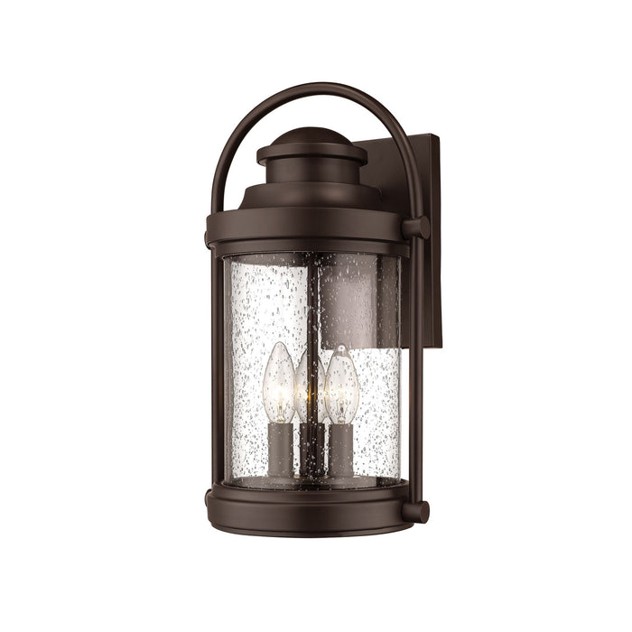 Millennium 2543-PBZ Three Light Outdoor Wall Sconce, Powder Coated Bronze