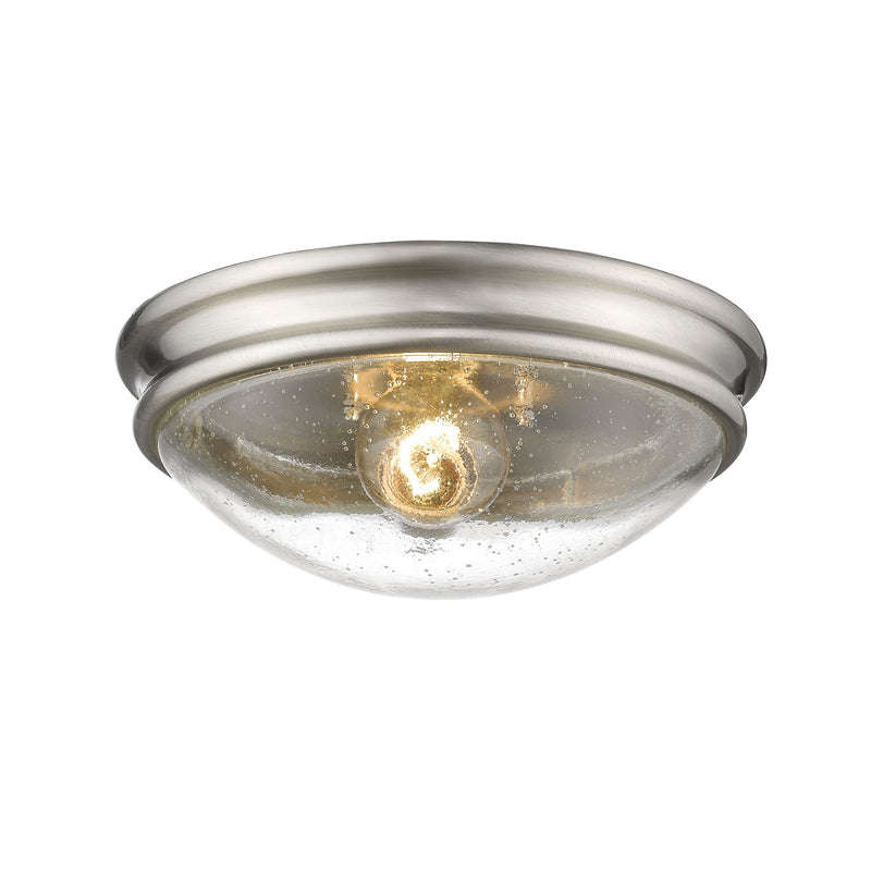 Millennium 5226-BN One Light Flushmount, Brushed Nickel