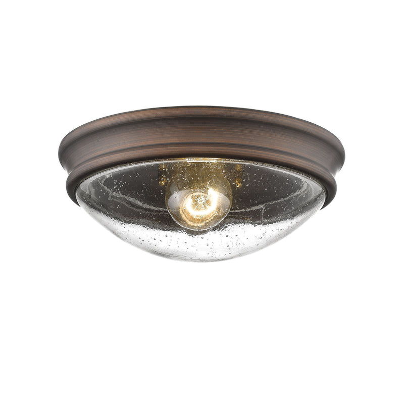 Millennium 5226-RBZ One Light Flushmount, Rubbed Bronze