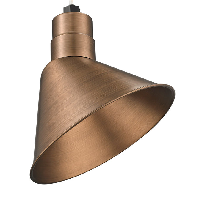 Millennium RAS12-NC One Light Pendant, Natural Copper