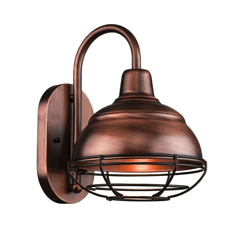Millennium RWHWB8-NC One Light Wall Bracket, Natural Copper