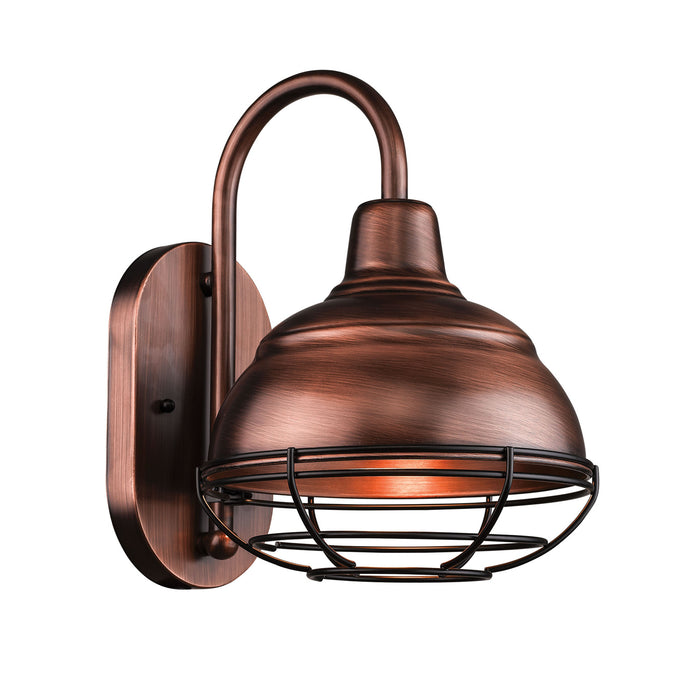 Millennium RWHWB8-NC One Light Wall Bracket, Natural Copper
