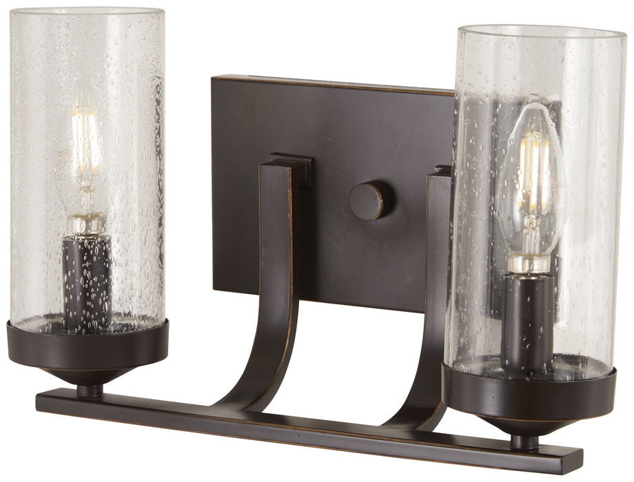 Minka-Lavery 4652-579 Two Light Bath, Downton Bronze With Gold Highl