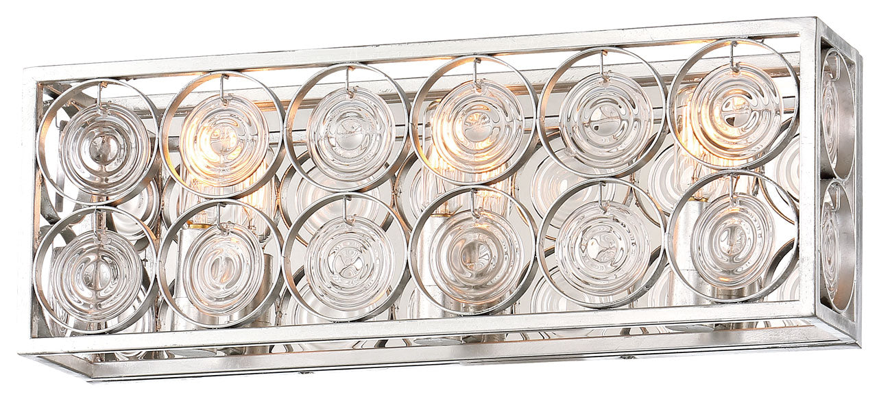 Minka-Lavery 4663-598 Two Light Bath, Catalina Silver