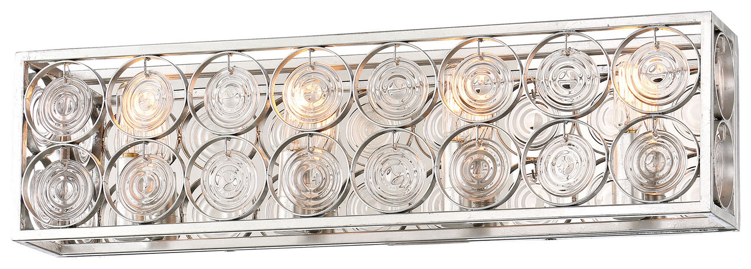 Minka-Lavery 4664-598 Four Light Bath, Catalina Silver