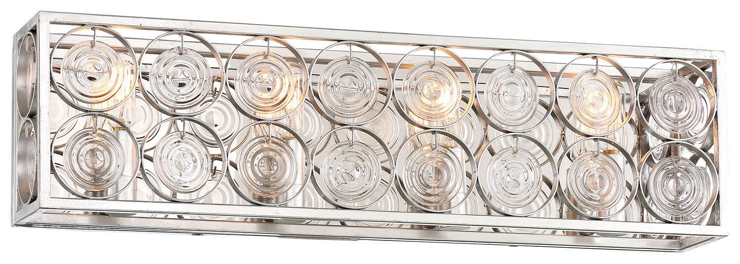 Minka-Lavery 4664-598 Four Light Bath, Catalina Silver