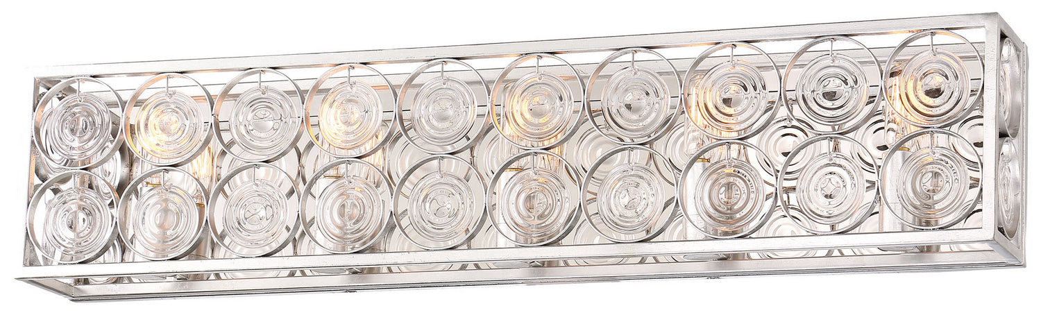 Minka-Lavery 4665-598 Five Light Bath, Catalina Silver