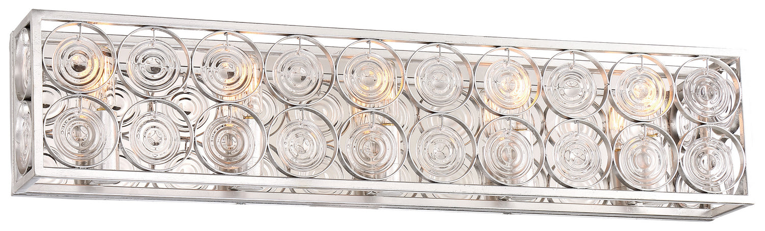 Minka-Lavery 4665-598 Five Light Bath, Catalina Silver