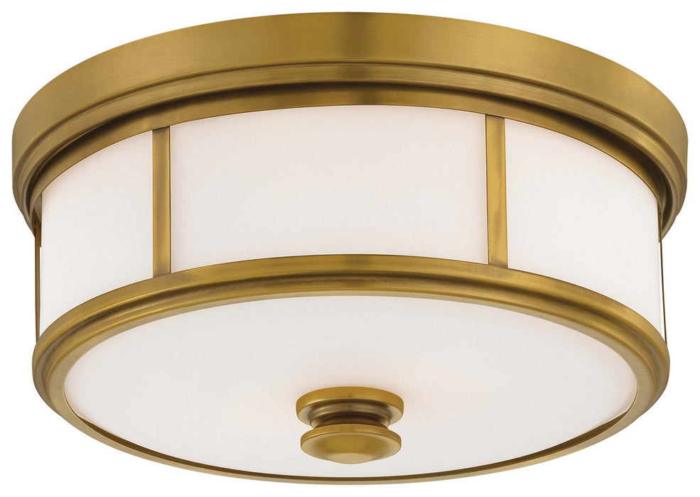 Minka-Lavery 6368-249 Three Light Flush Mount, Liberty Gold